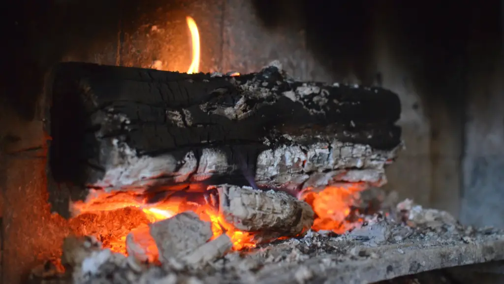 Firewood Smoldering And Not Burning
